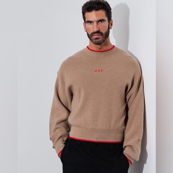 ORTTU ART Embroidered Sweater